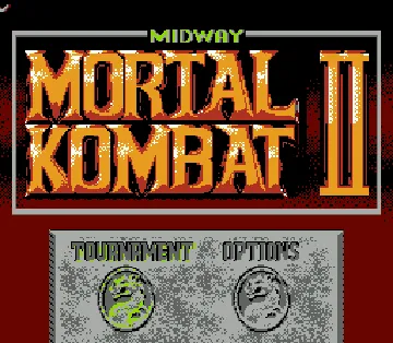 Mortal Kombat II (Asia) (En) (Rev A) (Aftermarket) (Pirate) screen shot title